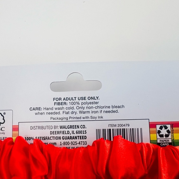 Rainbow Pride Adult Tutu One Size Fits Most New With Tags glasses & face tattoo - Picture 4 of 5